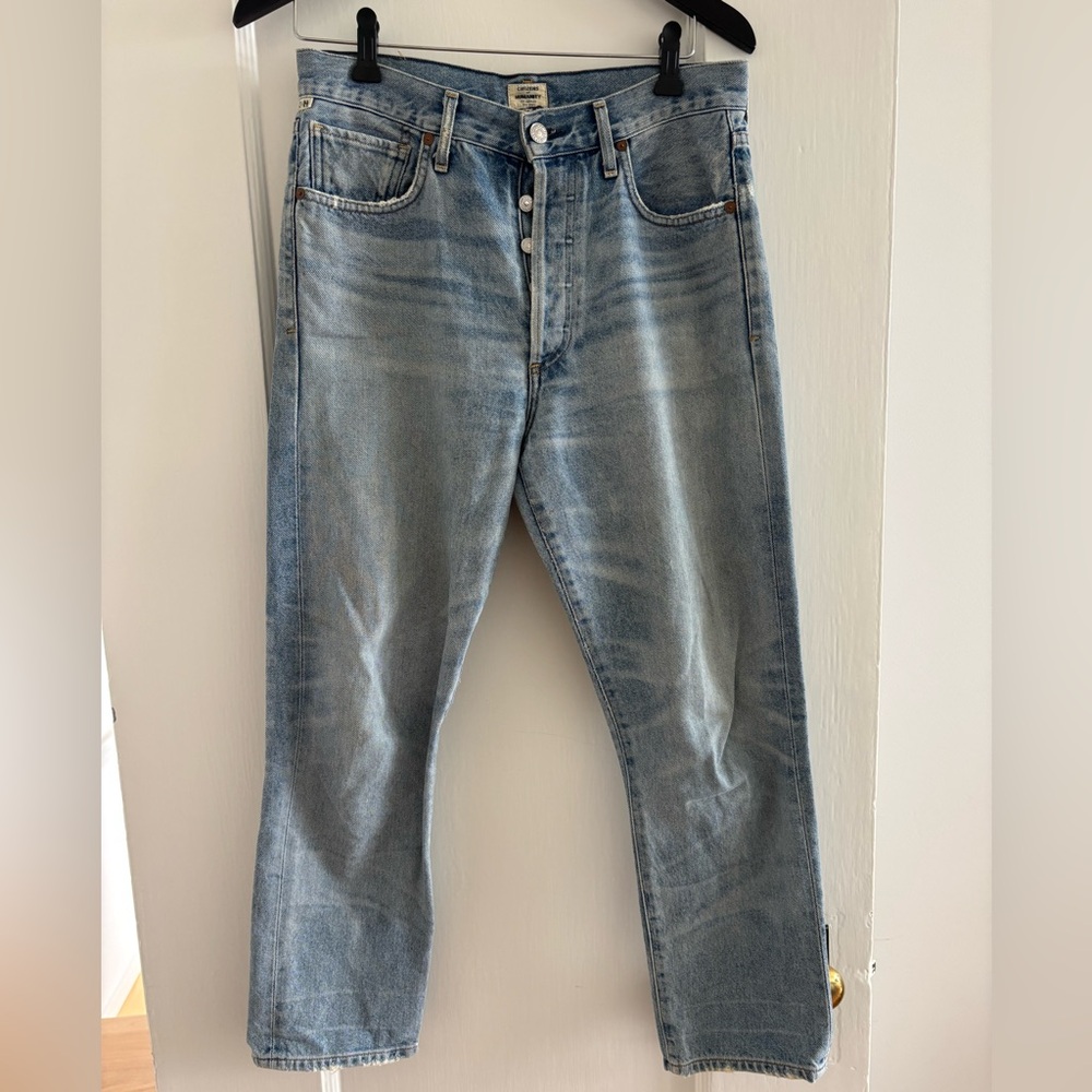 Dree crop high rise slim straight